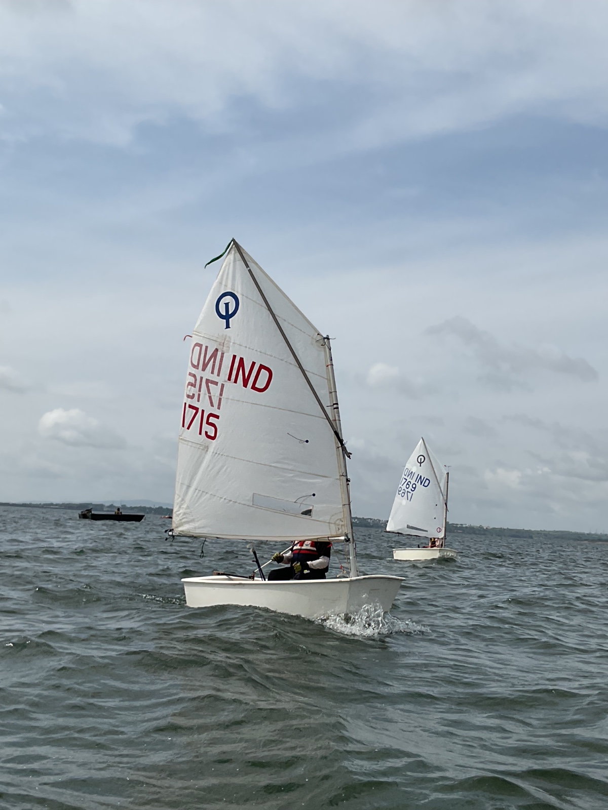 Sailors preparing for the race